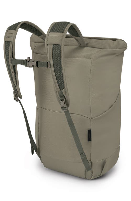 Osprey Daylite Water Repellent Tote Pack In Tan Concrete