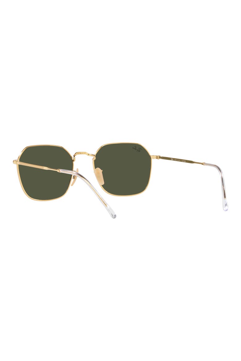 Jim 53mm Irregular Sunglasses, Alternate, color, GOLD FLASH
