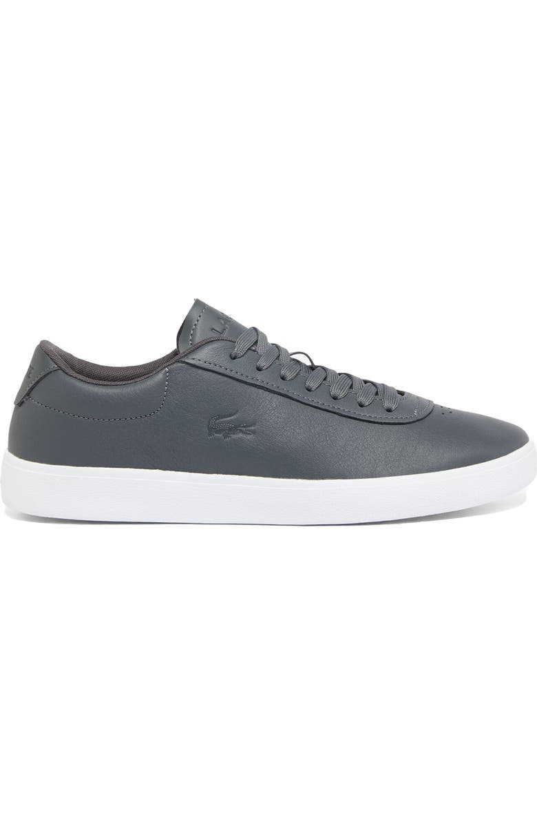 Lacoste Baseshot EVO 12 Sneaker, Main, color, Dark Grey/ White