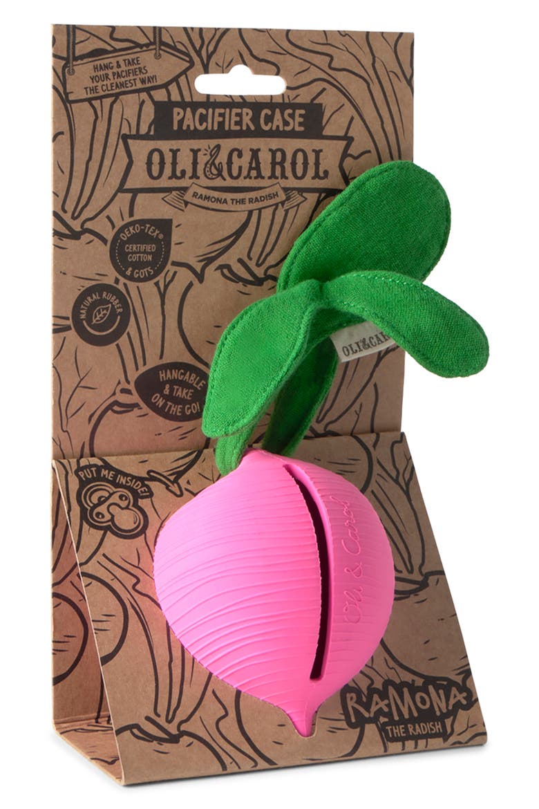 Ramona the Radish Teether, Alternate, color, NO COLOR