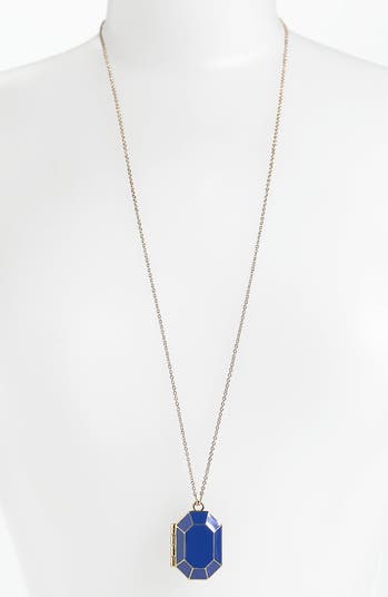 Spade Locket Kate Spade New York 'jewelbar' locket necklace | Nordstrom