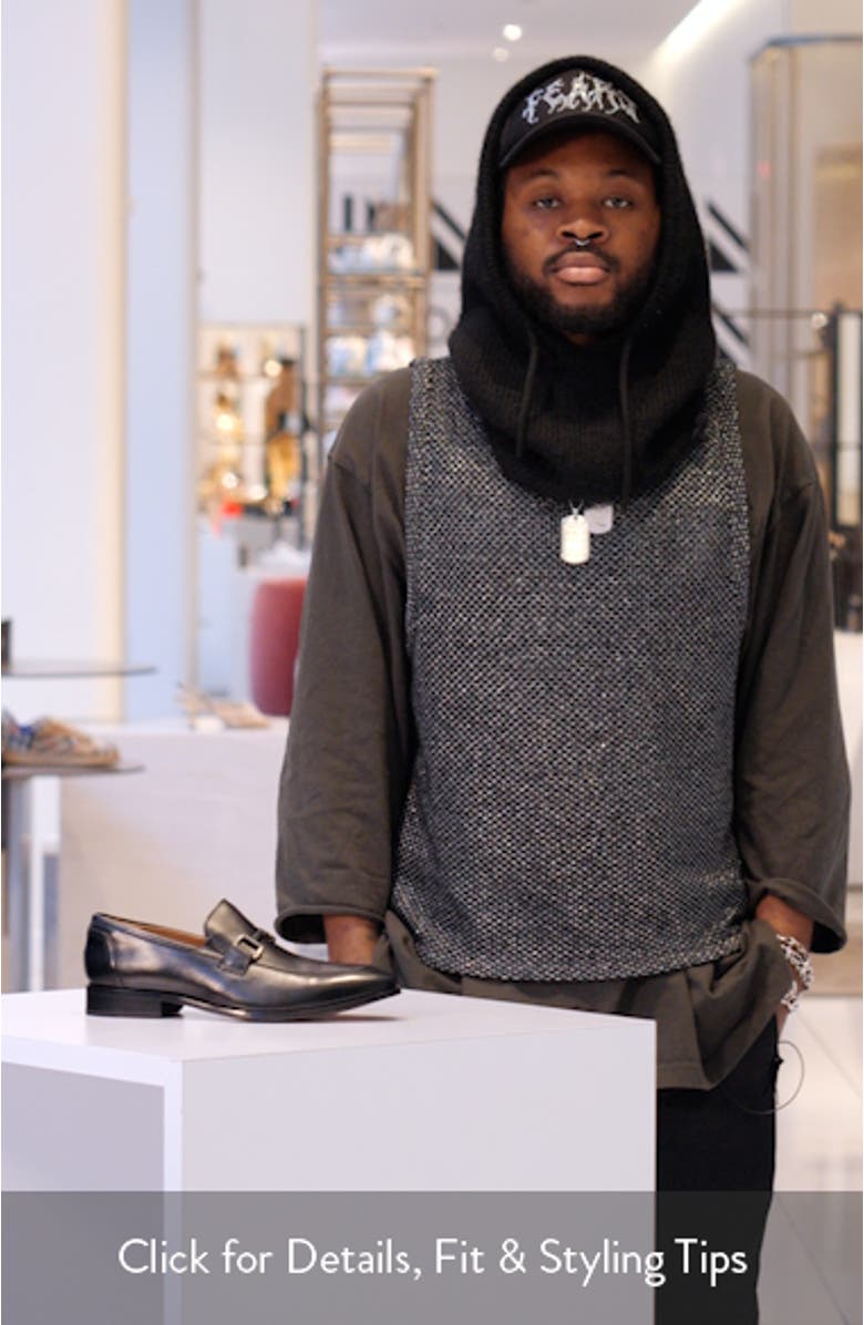 Conetta Apron Toe Bit Loafer, sales video thumbnail