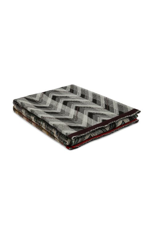 Missoni Home Brent Throw 140x190 Cm In Black