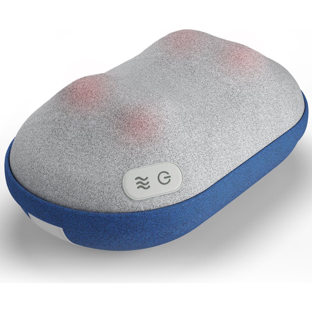Miko Kumo Mini Wireless Massage Pillow With Heat In Blue