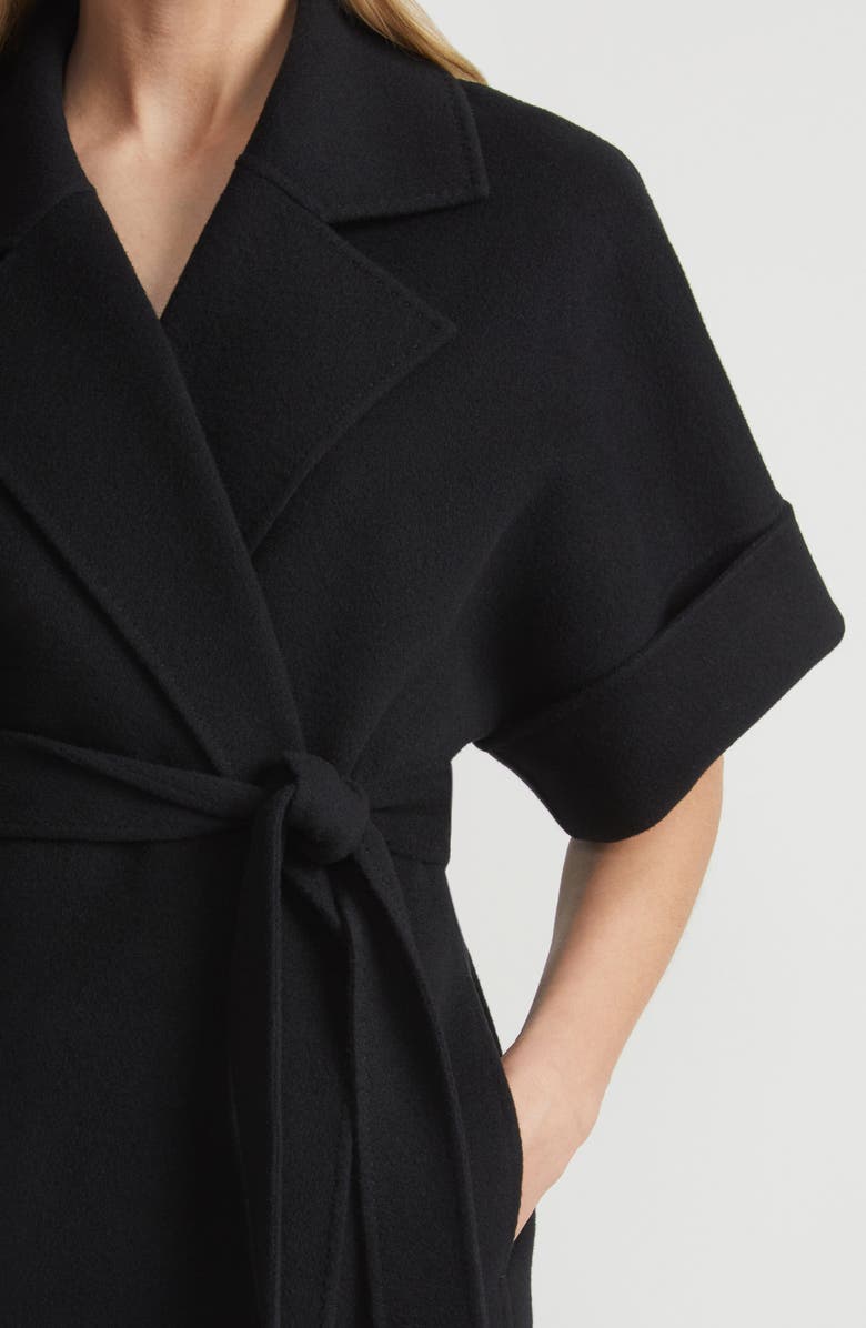 Lafayette 148 New York Double Face Wool & Cashmere Belted Jacket, Alternate, color, 