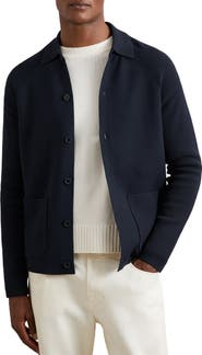 Reiss Fitzgerald Collared Cardigan