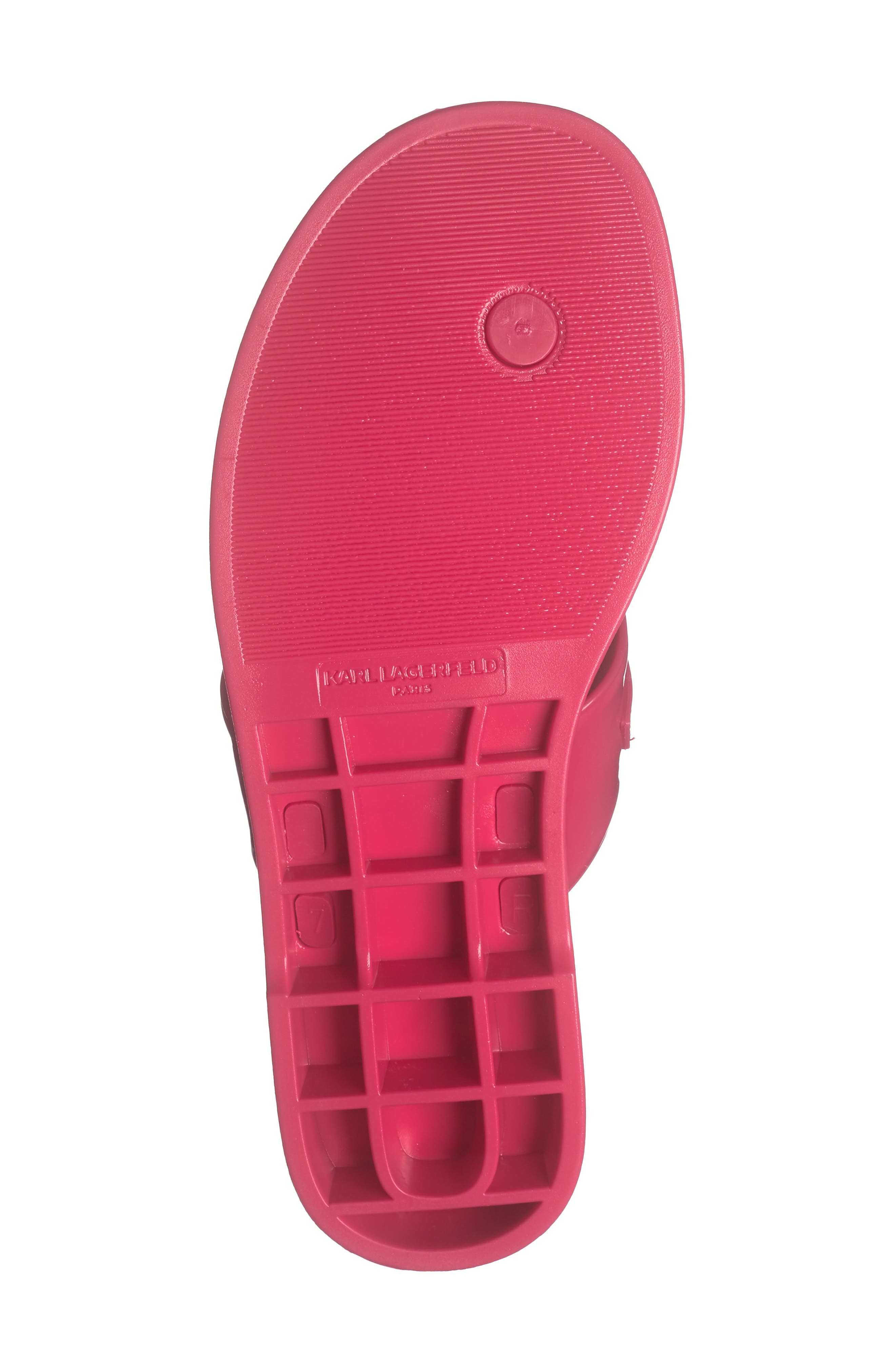 Vayla Wedge Flip Flop, Alternate, color, HOT PINK