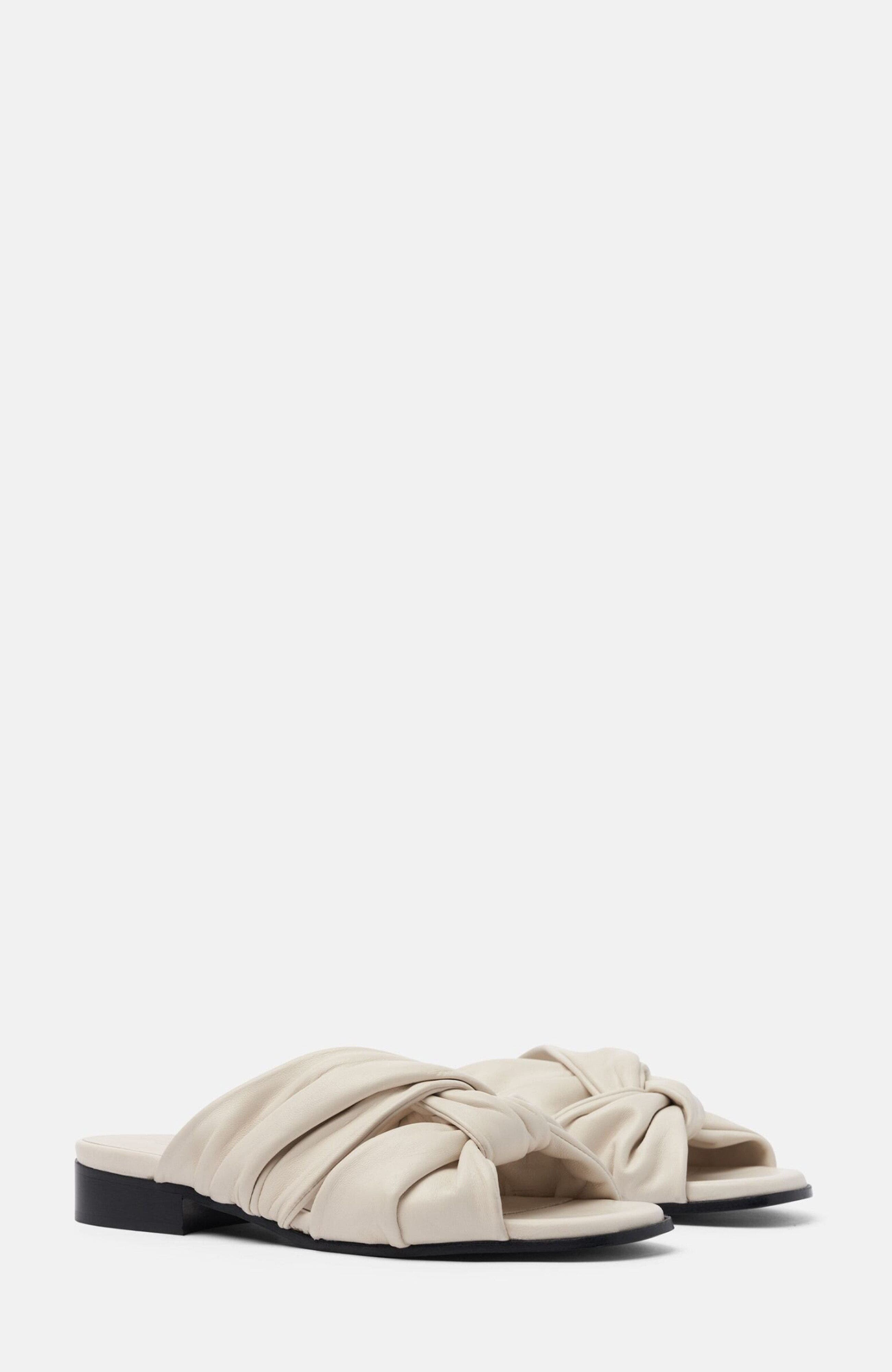 Bebe Sandals, Main, color, Off White - Calf