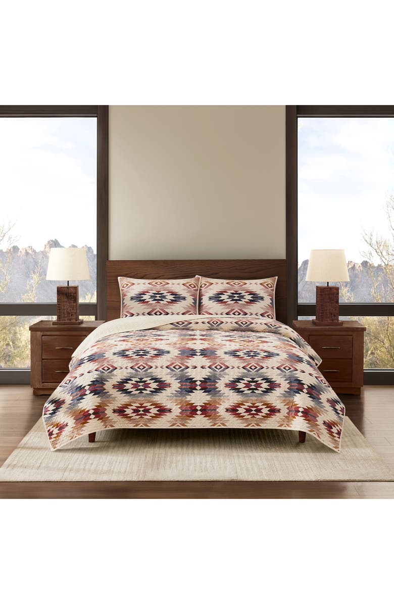 Pendleton Wyeth Fall Quilt & Shams Set, Alternate, color, Fog