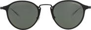 Montblanc 50mm Round Sunglasses