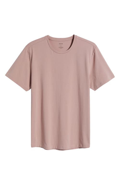 Open Edit Crewneck Stretch Cotton T-shirt In Multi
