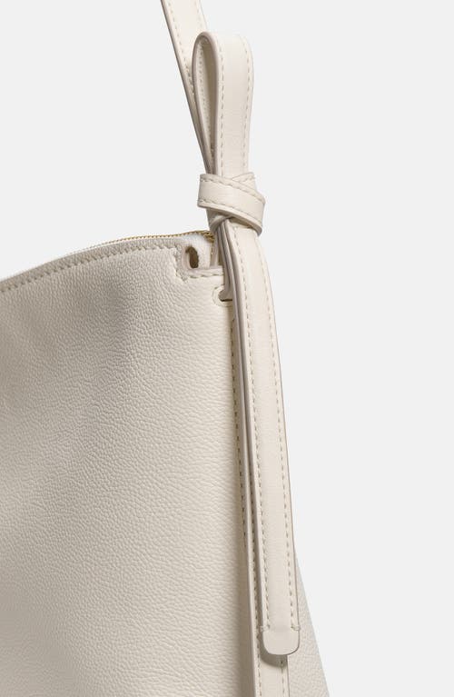 Kate Spade New York Large Loop Pebble Leather Shoulder Bag In Brown