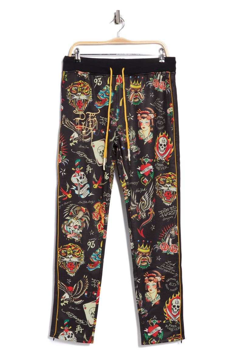 Flashboard Track Pants, Alternate, color, BLACK