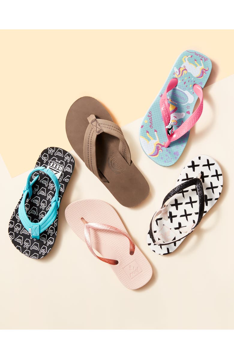 Reef Ahi Glow in the Dark Flip Flop, Main, color,