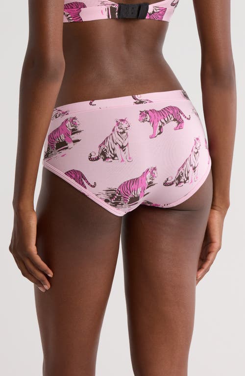 Meundies Feelfree Hipster Briefs In Pink