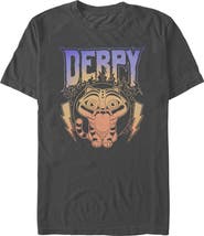 KPop Demon Hunters Men's Mythic Lightning Derpy Short Sleeve Graphic T-Shirt
