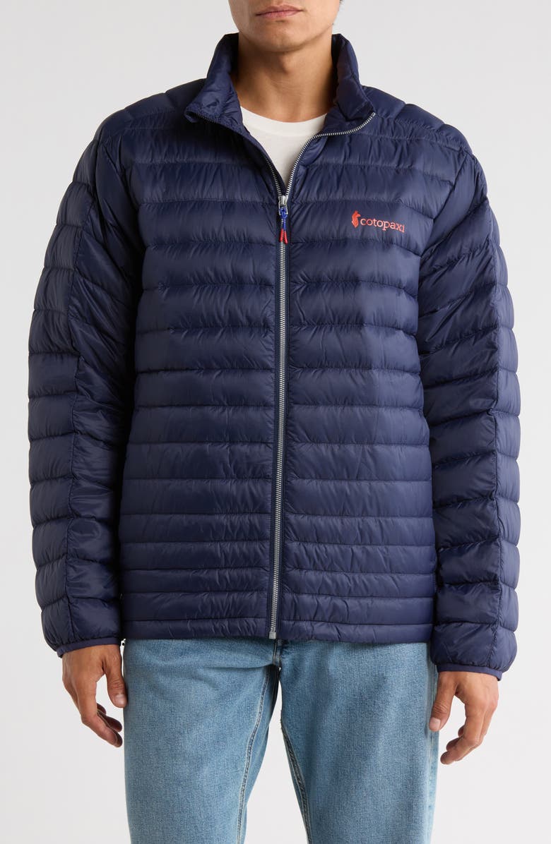 Cotopaxi Fuego Water Resistant 800 Fill Power Down Jacket, Main, color, Cotopaxi Maritime