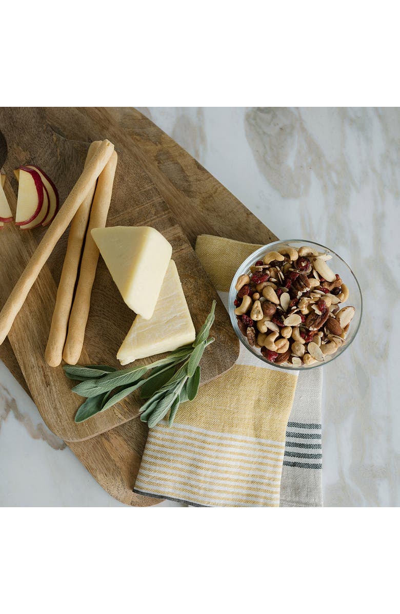 CG Hunter Striped Napkins, Alternate, color, Yellow