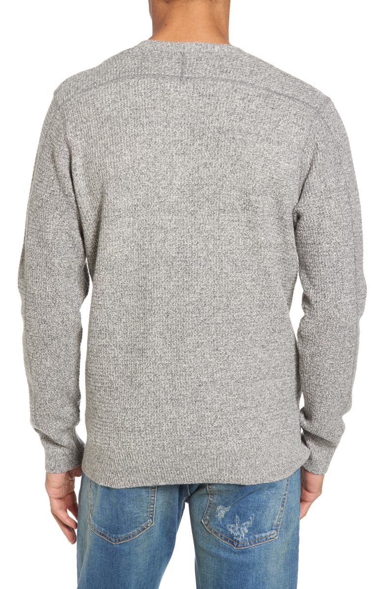 Schott NYC Thermal Henley, Alternate, color, Heather Grey