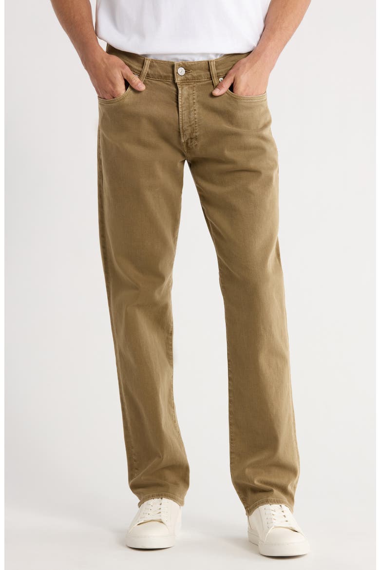 Elijah Perform Straight Leg Jeans, Main, color, KHAKI