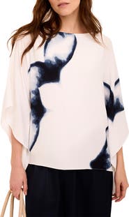 MINT VELVET Print Batwing Top