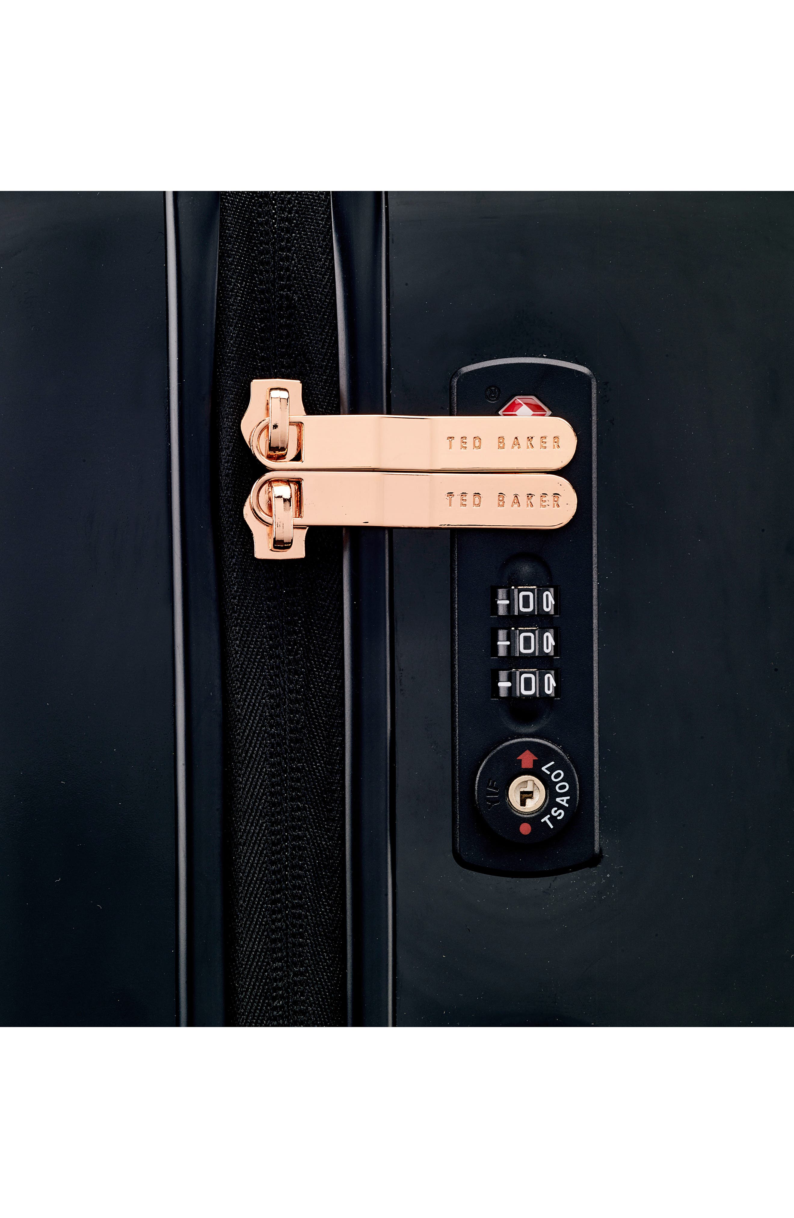 Ted Baker London Medium Gem Gardens 26-Inch Hard Shell Spinner Suitcase, Alternate, color, 