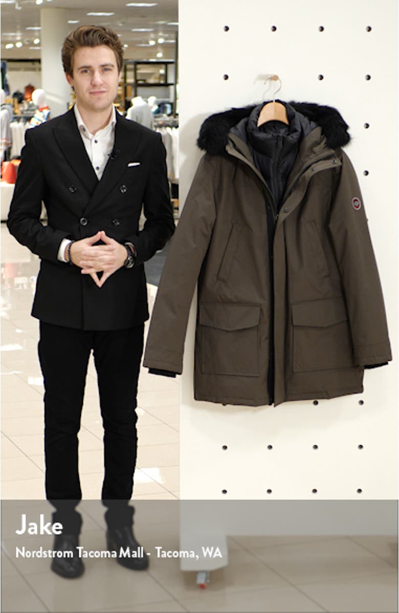 Butte 3-in-1 Down Parka with Genuine Shearling Trim, sales video thumbnail