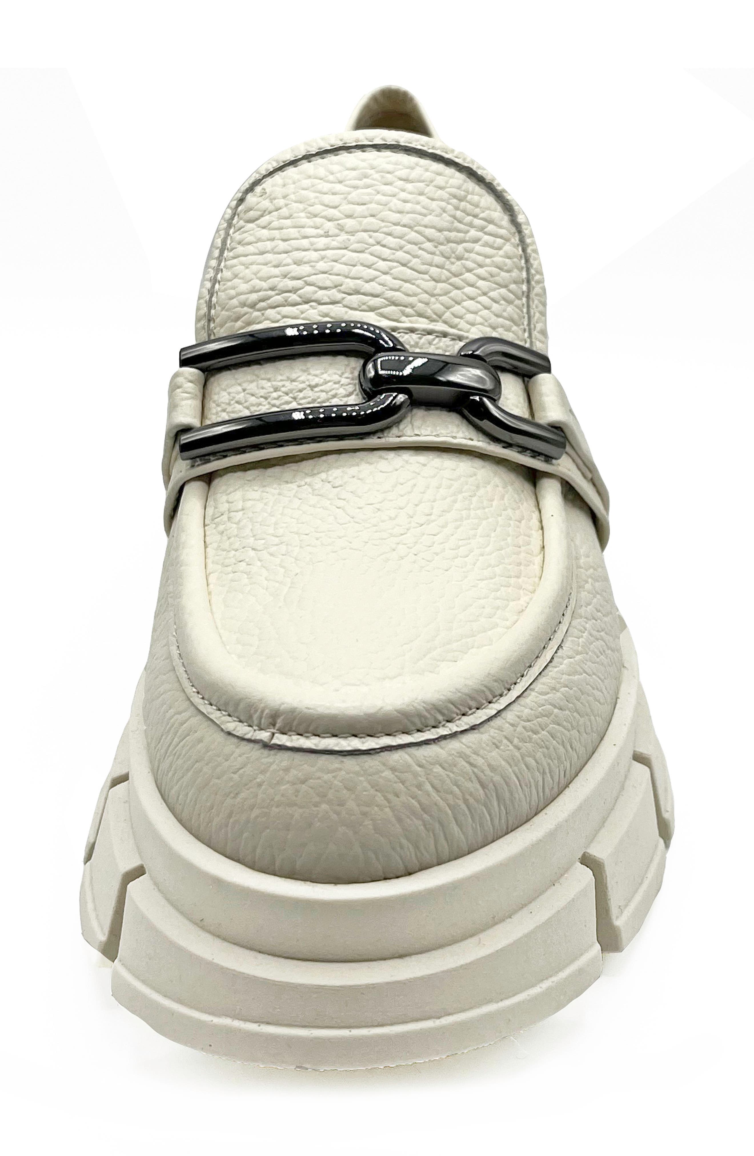 Raquel Paltform Loafer, Alternate, color, OFFWHITE
