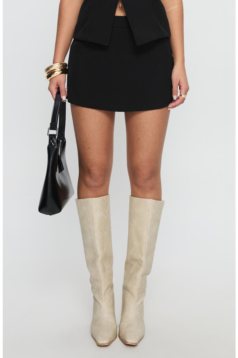 Full Disclosure Skort, Main, color, BLACK