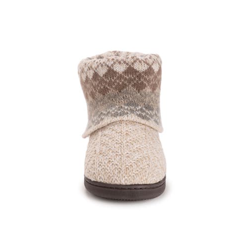 Muk Luks Rochelle Slipper Boot In Brown