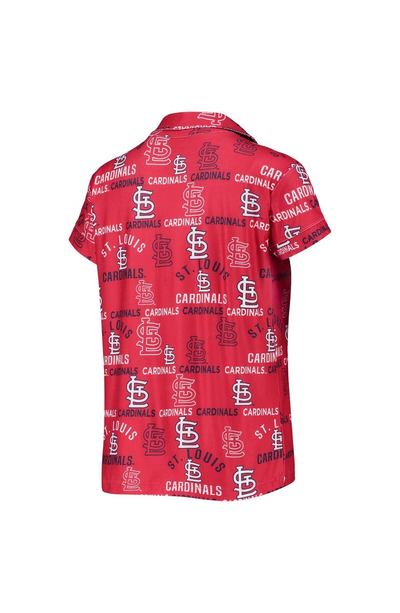 CONCEPTS SPORT Women's Concepts Sport Red St. Louis Cardinals Flagship Allover Print Top & Shorts Sleep Set, Alternate, color, Red