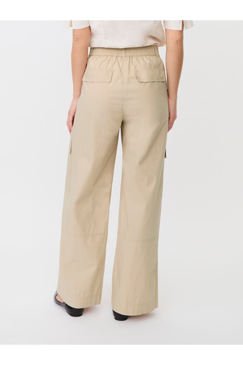 MaPlythora Wide Leg Cargo Trousers, Alternate, color, White Pepper