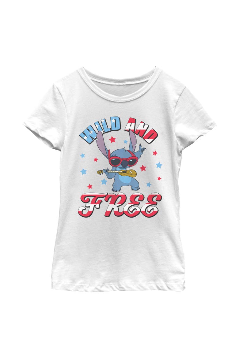 Girls' Experiment Wild and Free T-Shirt, Main, color, White