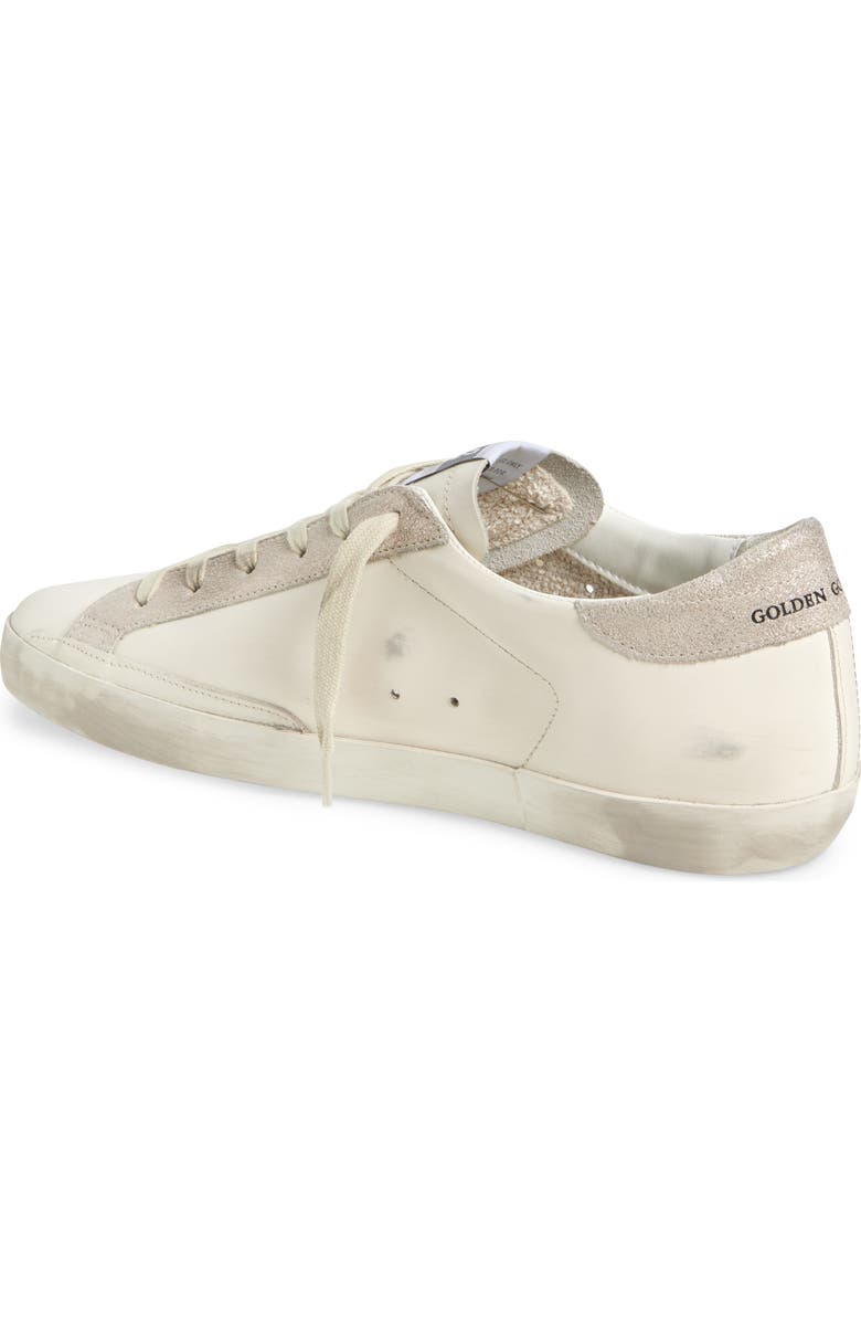 Golden Goose Super-Star Low Top Sneaker, Alternate, color, White/ Platinum