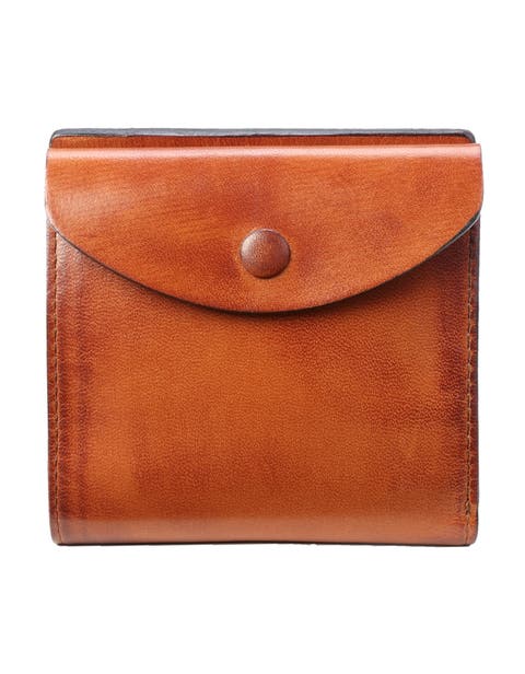 Snapper Genuine Leather Compact Bifold Wallet