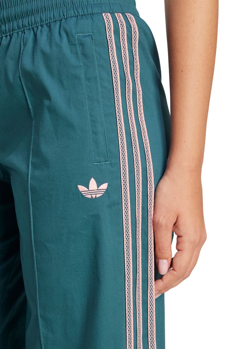 adidas Originals 3 Stripes Wide Leg Pants, Alternate, color, 