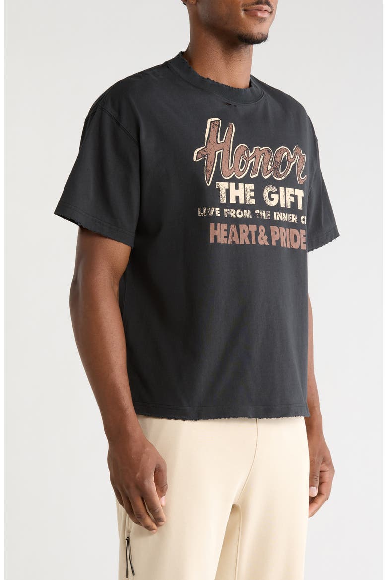 Heart & Pride Cotton Graphic T-Shirt, Alternate, color, BLACK