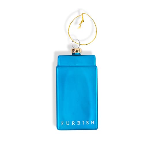 Furbish Matchbook Ornament In Blue