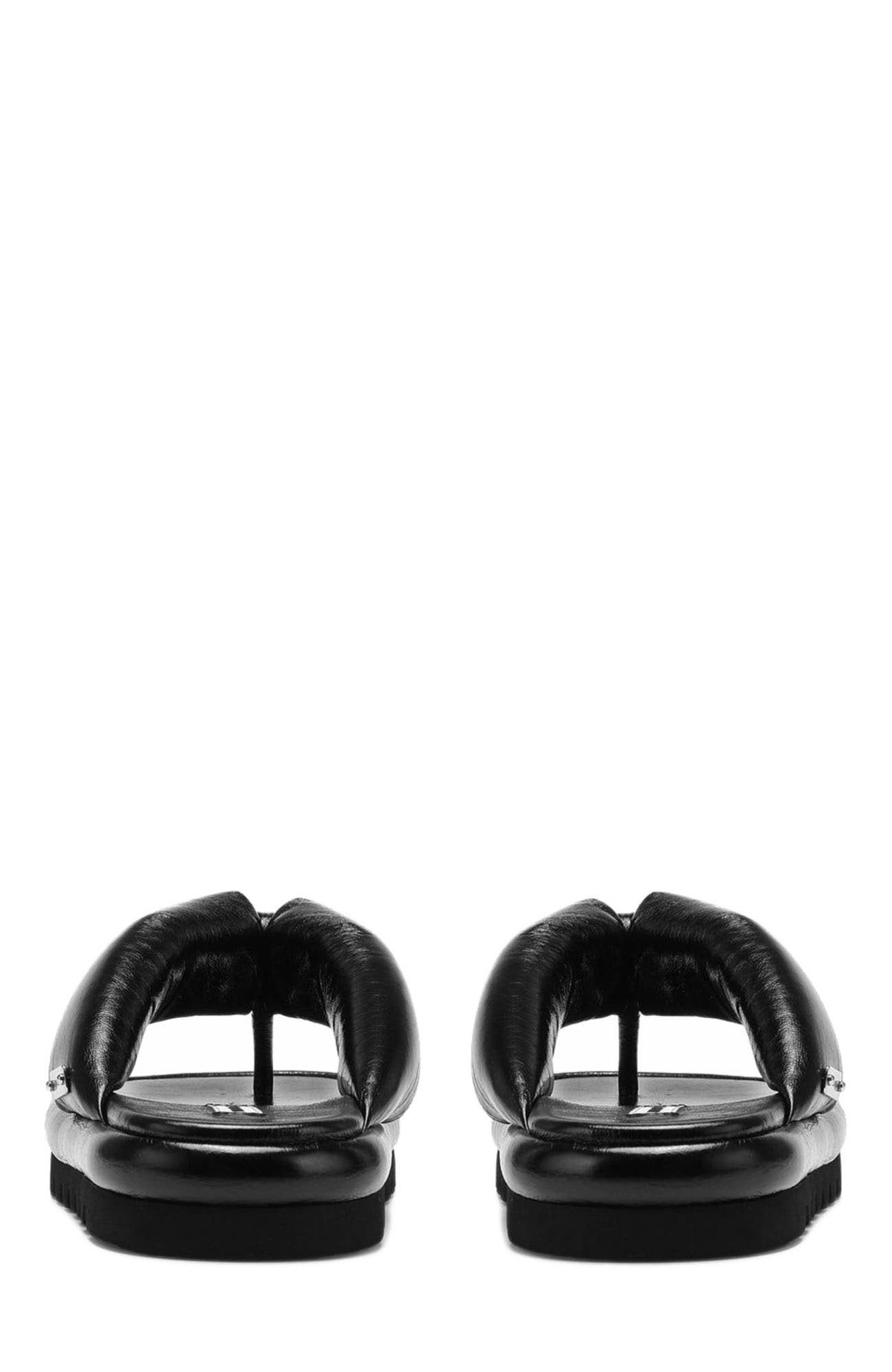 Naked Wolfe Hilary White Leather, Alternate, color, Black