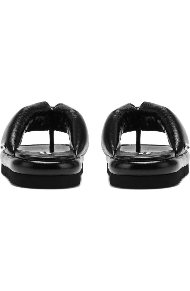 Naked Wolfe Hilary White Leather, Alternate, color, Black