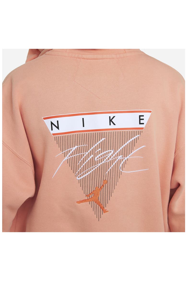 Nike Jordan Flight Hoodie, Alternate, color, APRICOT AGATE