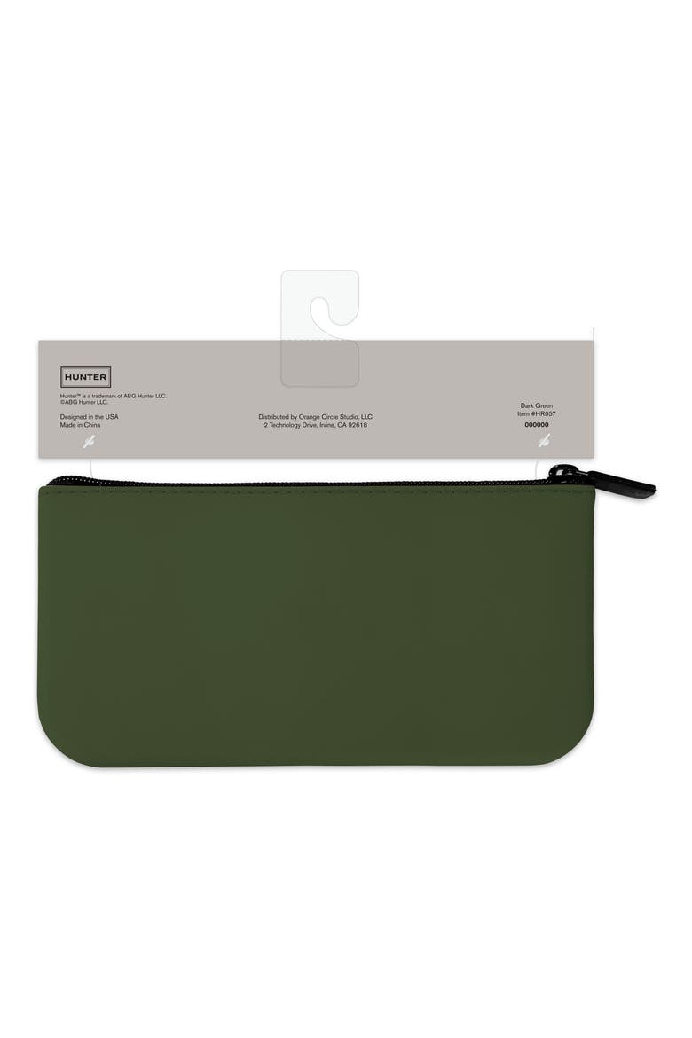 Silicone Pencil Pouch, Alternate, color, GREEN