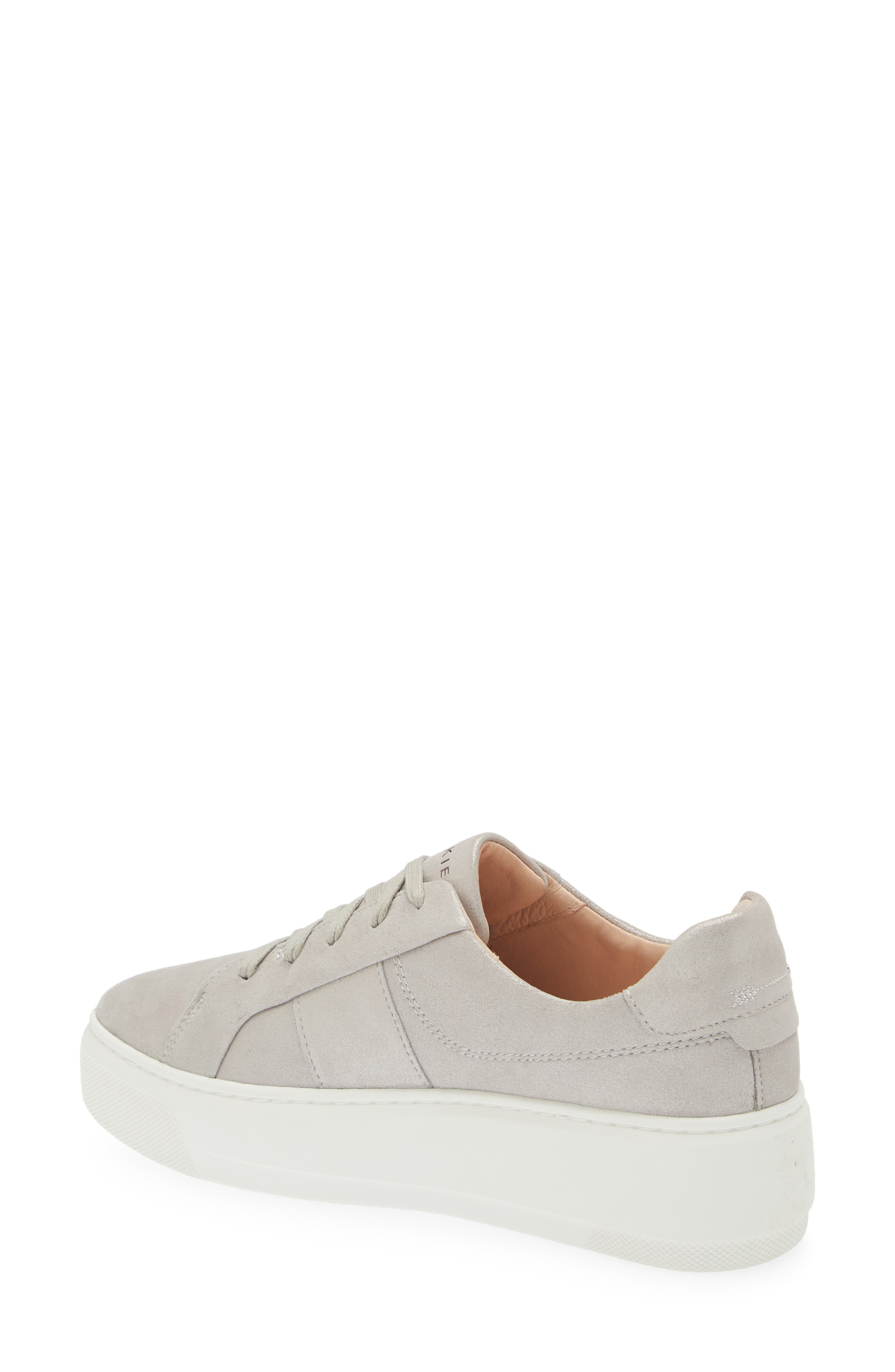 FRANKIE4 Riley Platform Sneaker, Alternate, color, Silver