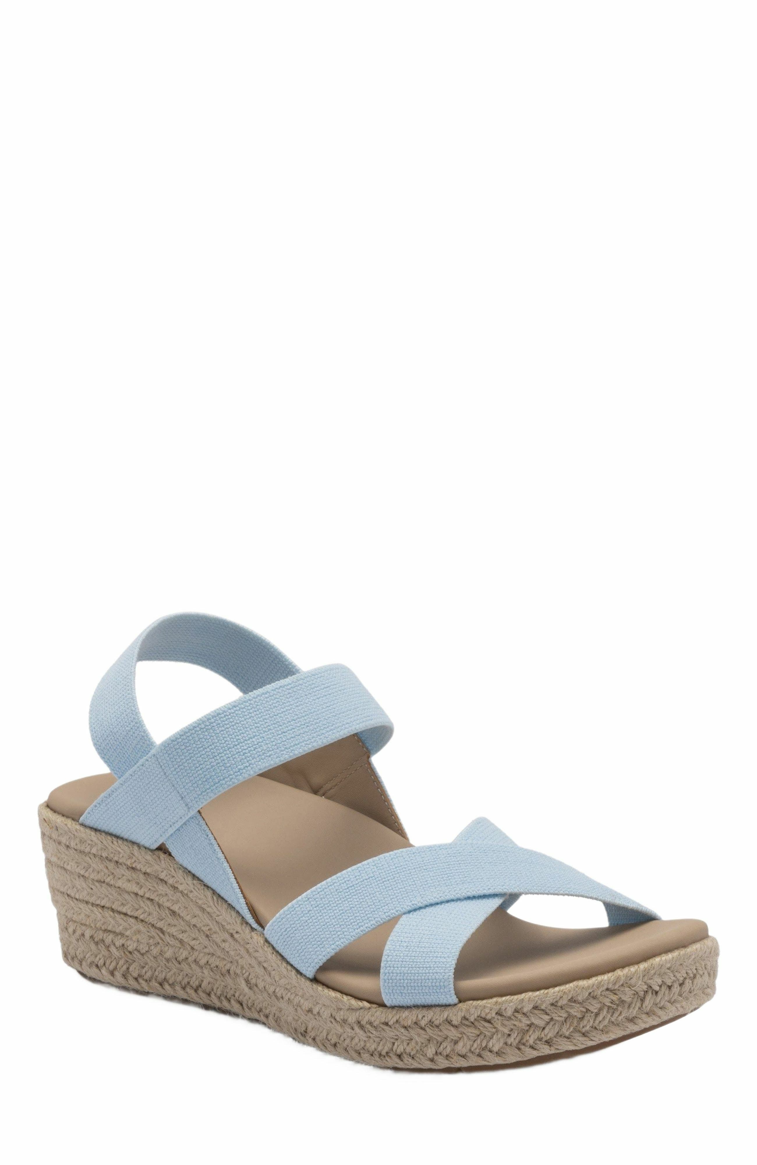 ABEO Riviera Stretch Sandal, Main, color, Light Blue - Regular