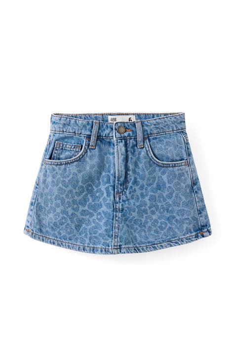 Kid's Alayna Aline Denim Skort