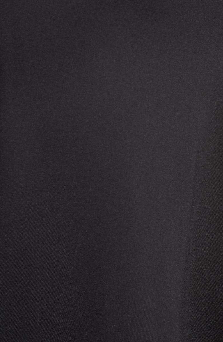 Donna Ricco Crochet Hem Fit & Flare Dress, Alternate, color, 