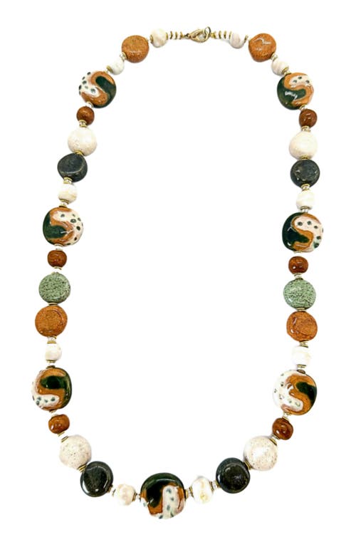 Kazuri Earth Collection - Namib Necklace - 30'' in Multi  product