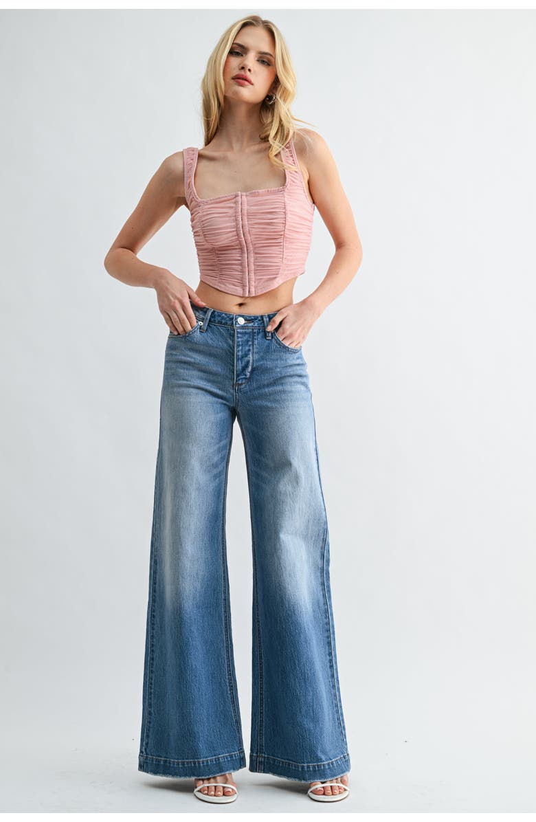 Jemina Denim The Mid-Wide, Alternate, color, Medium Wash