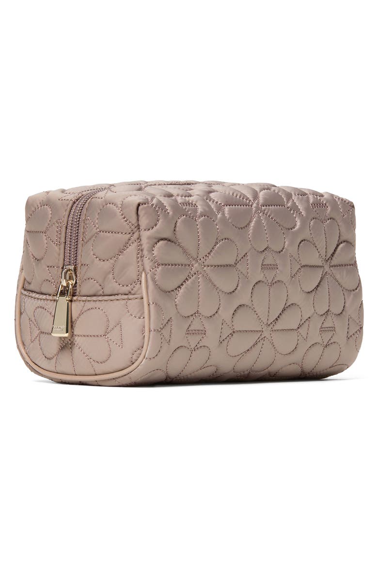 small tilly quilted fabric cosmetics case, Alternate, color, CITY SCAPE.