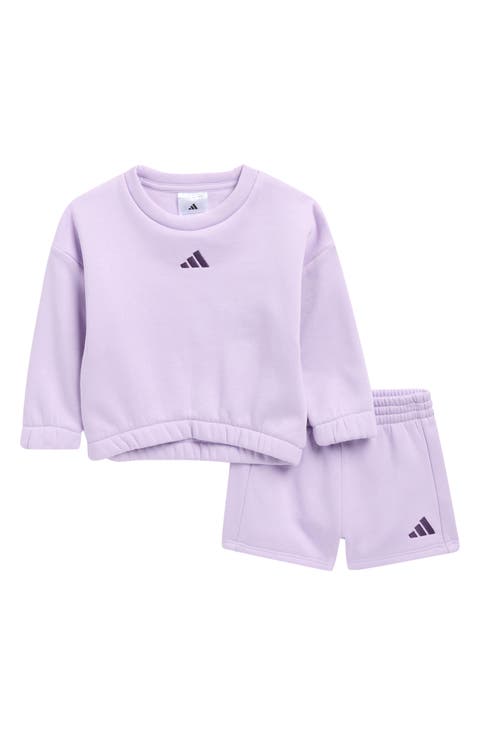 Logo Fleece Sweatshirt & Shorts Set (Baby)